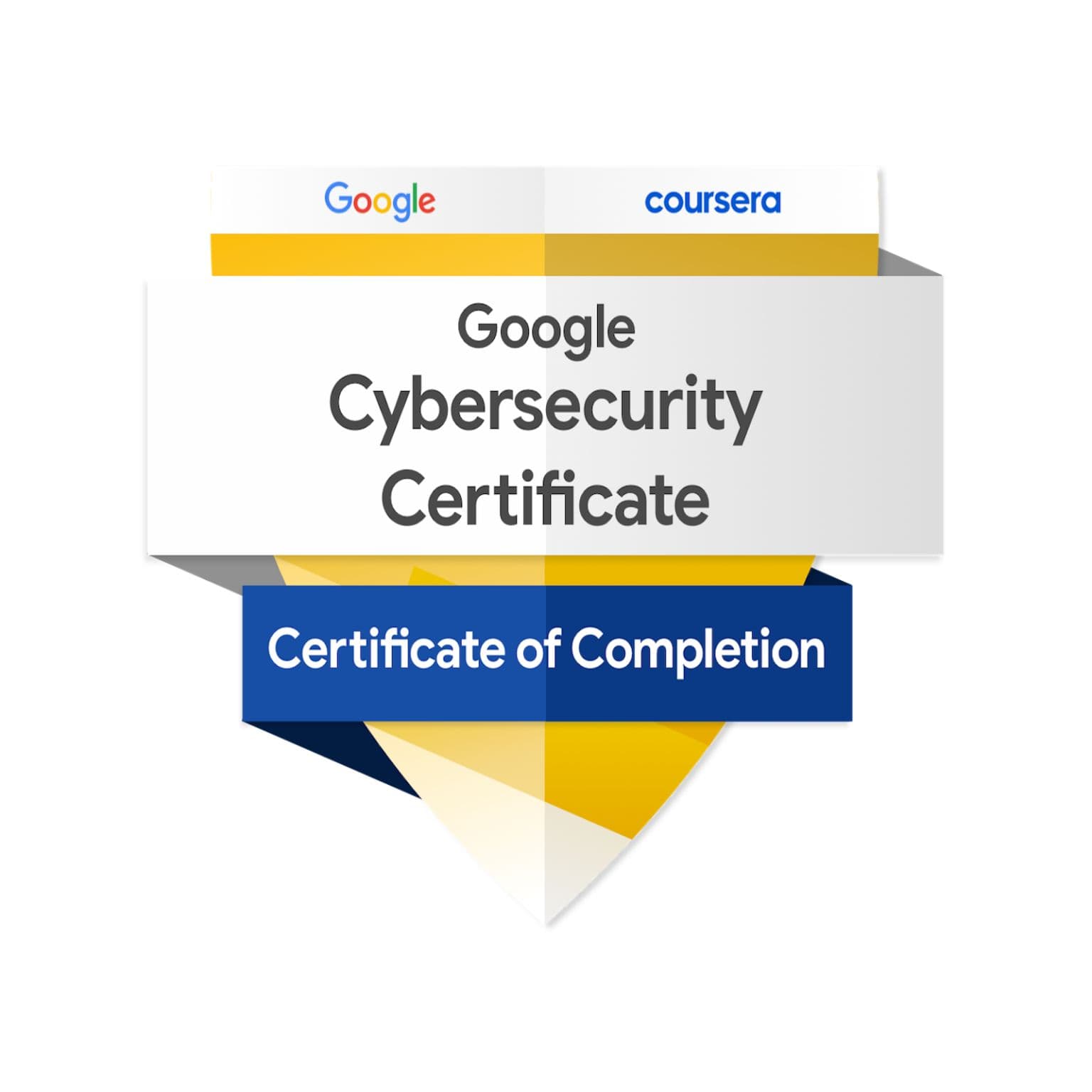 Cybersecurity Certificate Badge